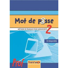 Mot de Passe 2 a2 Professeur