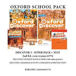 Discover 3 (ii ed) Super Pack (+tests) - 03778