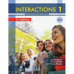 Interactions 1 2nd Edition (A1.1) Eleve (+dvd)