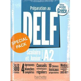 Super Pack Delf a2 Scolaire & Junior + Delf Scolaire et Junior a2 Nouveau Format 2021