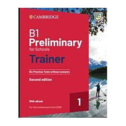 Pet Preliminary for Schools Trainer b1 St/bk w/o Answers (+ Audio + Ebook) 2022