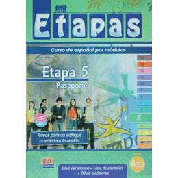 Etapas 5 Libro del Alumno+cuaderno de Ejercicios+cd