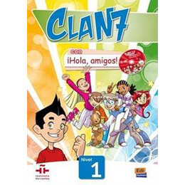 Clan 7 con Hola Amigos 1 Libro del Alumno (+cd-Rom)
