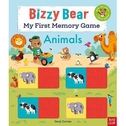 Bizzy Bear: my First Memory Game Book: Animals