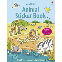 Animal Sticker Book With Stickers
