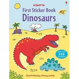 First Sticker Book Dinosaurs