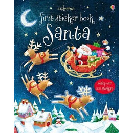 First Sticker Book Santa