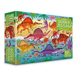 Usborne Book and Jigsaw Dinosaurs