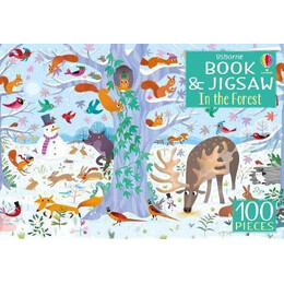 Usborne Book and Jigsaw in the Forest