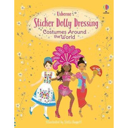 Sticker Dolly Dressing Costumes Around the World