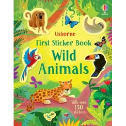 First Sticker Book Wild Animals