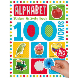 100 Word Sticker Activity - Alphabet