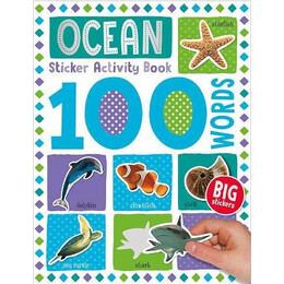 100 Words Sticker Activity - Ocean