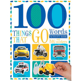 100 Words Sticker Activity - Things That go
