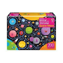 Book and Jigsaw Space Maze