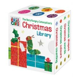 Very Hungry Caterpillar's Christmas Library