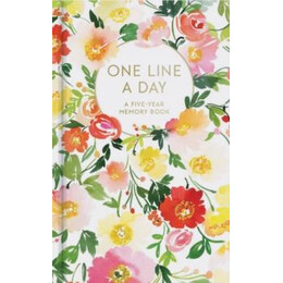 Floral one Line a Day: a Five-Year Memory Book
