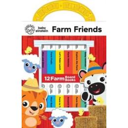 Baby Einstein Farm Friends 12 Board Books  my First Library