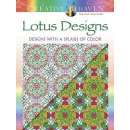 Creative Haven Lotus: Designs With a Splash of Color