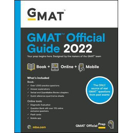 Gmat Official Guide 2022 : Book + Online Question Bank