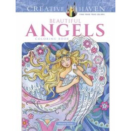 Creative Haven Beautiful Angels Coloring Book