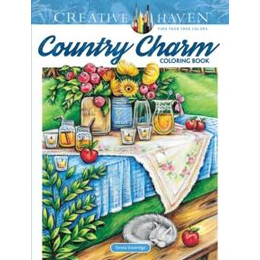 Creative Haven Country Charm Coloring Book