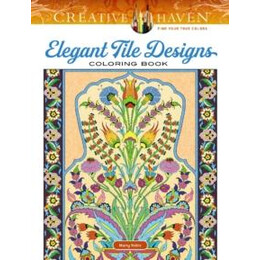 Creative Haven Elegant Tile Designs Coloring Book