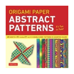 Origami Paper - Abstract Patterns - 8 1/4" - 48 Sheets