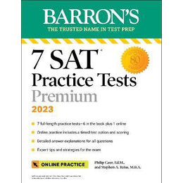 7 sat Practice Tests 2023 + Online Practice