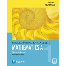 Pearson Edexcel International Gcse (9-1) Mathematics a Student Book 1