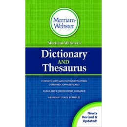 Merriamwebster's Dictionary and Thesaurus