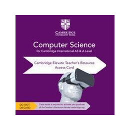 Cambridge International as & a Level Computer Science Elevate Teacher's Resource Access Card