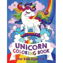 Unicorn Coloring Book for Kids Ages 4-8 (us Edition)