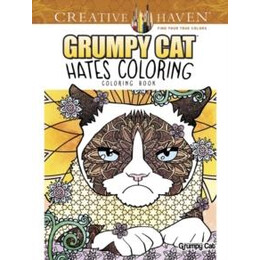 Creative Haven Grumpy cat Hates Coloring