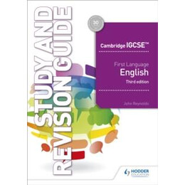 Cambridge Igcse First Language English Study and Revision Guide 3rd Edition