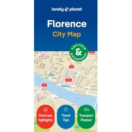 Lonely Planet Florence City map