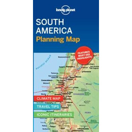 Lonely Planet South America Planning map