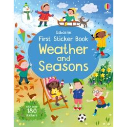 First Sticker Book Weather and Seasons