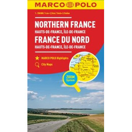 Northern France Marco Polo map