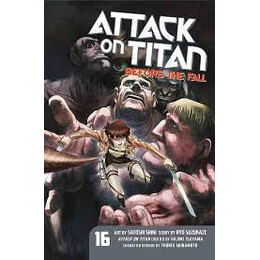 Attack on Titan : Before the Fall 16 pb