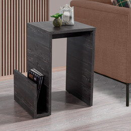 Τραπεζάκι Βοηθητικό Regnar Megapap Χρώμα Rebab 43,1x33,5x52εκ.