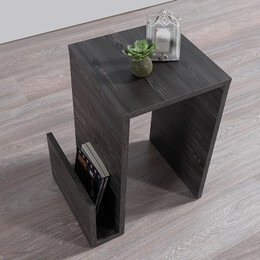 Τραπεζάκι Βοηθητικό Regnar Megapap Χρώμα Rebab 43,1x33,5x52εκ.