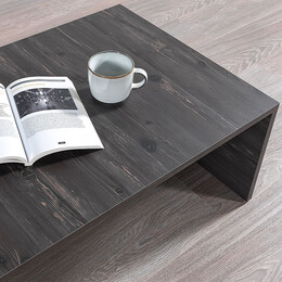 Τραπεζάκι Σαλονιού Regnar Megapap Χρώμα Rebab 100,6x55x31,8εκ.