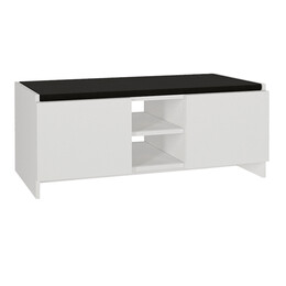 Παπουτσοθήκη Verly Megapap Χρώμα Λευκό 110x33,2x43εκ.