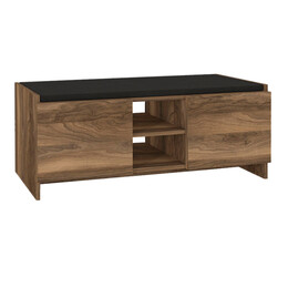 Παπουτσοθήκη Verly Megapap Χρώμα Καρυδί 110x33,2x43εκ.