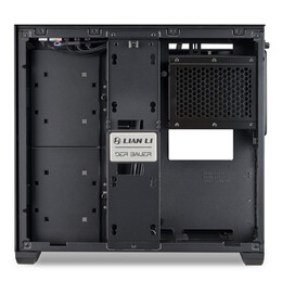 Lian Li O11 AIR MINI Black PC Case ATX / M-ATX with 3 standard Fans (front 120mmx2, rear 120mmx1) Me