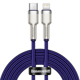 Baseus Cafule Series usb-c Cable for Lightning 20w 2m Purple (Catljk-B05) (Bascatljk-B05)