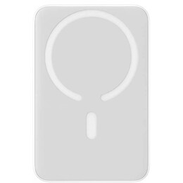 Baseus Magnetic Mini Overseas Edition Magsafe Power Bank 10000mah 20w White (Ppcx070002) (Basppcx070002)