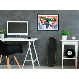 Clementoni Παιδικό Παζλ Glowing Lights Avengers 104 τμχ