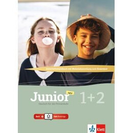 Junior 1+2 Unterrichtshandbuch (+online +Klett Book App)